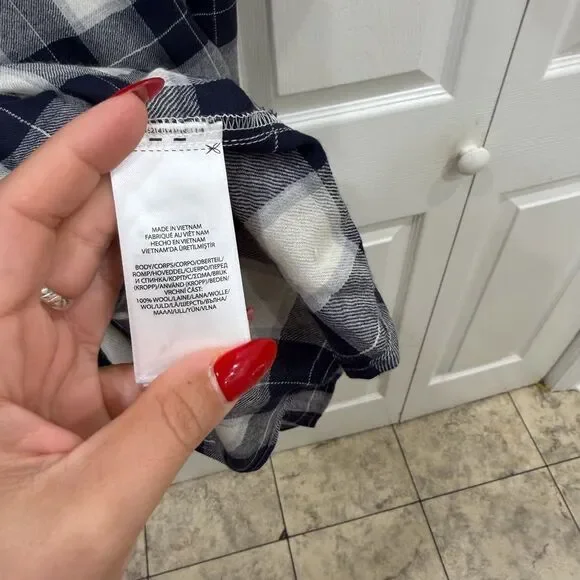 Polo Ralph Lauren Plaid Check Belted size 4